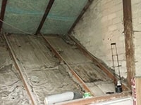 Referenzenbild Trockenbau Dachboden